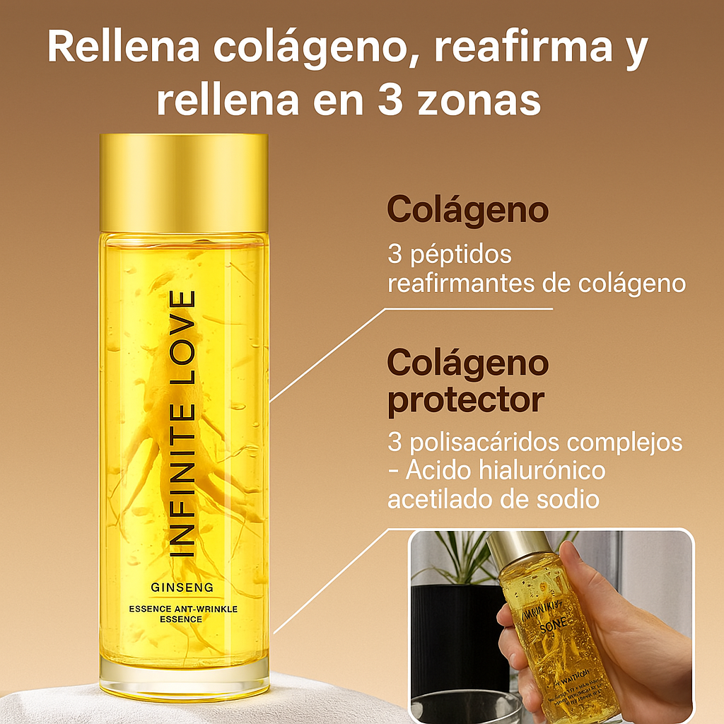 InfiniteRoot® - Elixir Reafirmante con Ginseng
