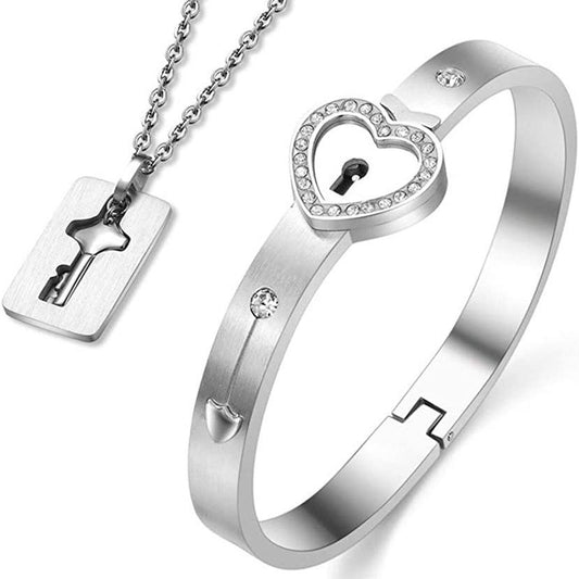 Pulsera Llave del Corazón con Collar®
